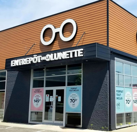 Entrepot de la clearance lunette a quebec