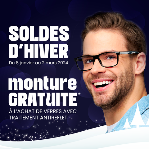 Promotion lunettes discount 2 pour 1